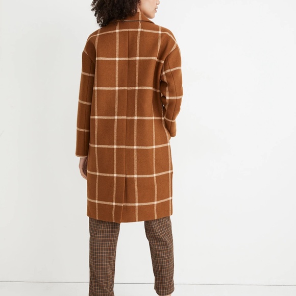 Windowpane Elmcourt Coat in Insuluxe Fabric - Picture 4 of 4